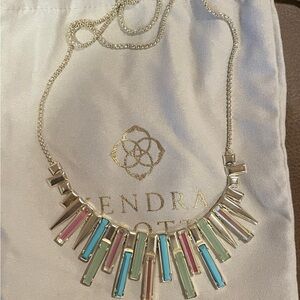 Kendra Scott Multicolor Louis Bar Statement Necklace